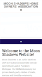 Mobile Screenshot of moonshadowshoa.org