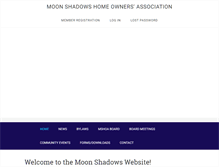 Tablet Screenshot of moonshadowshoa.org